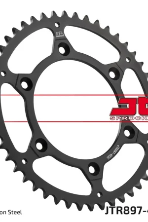Koop Online JT SPROCKETS - REAR STEEL SC 48T - Sprockets - Zelfreinigend